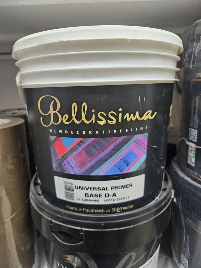 פריימר אוניברסלי Bellissima Base D-A, כפי שנמכר באבי סנטר טמבוריה חולון